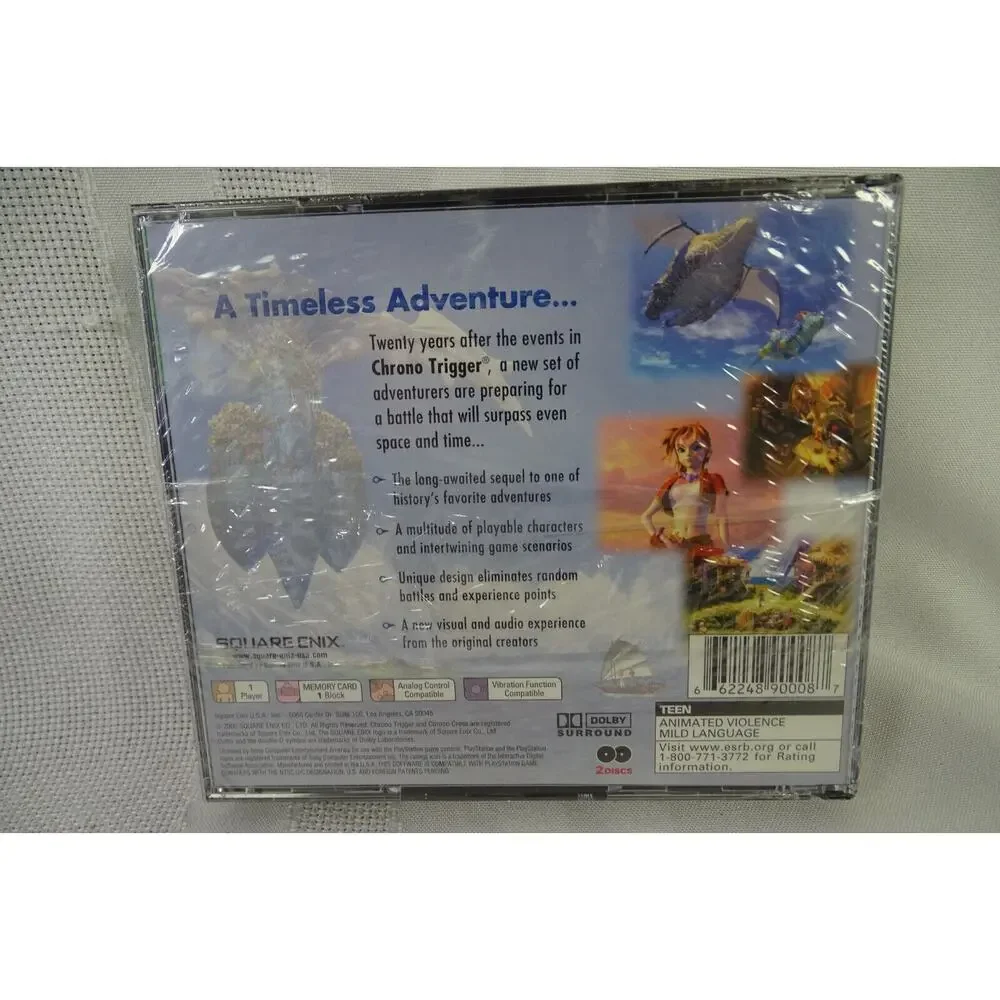 Chrono Cross (Sony PlayStation 1, 2000, PS1) Greatest Hits Brand New Sealed